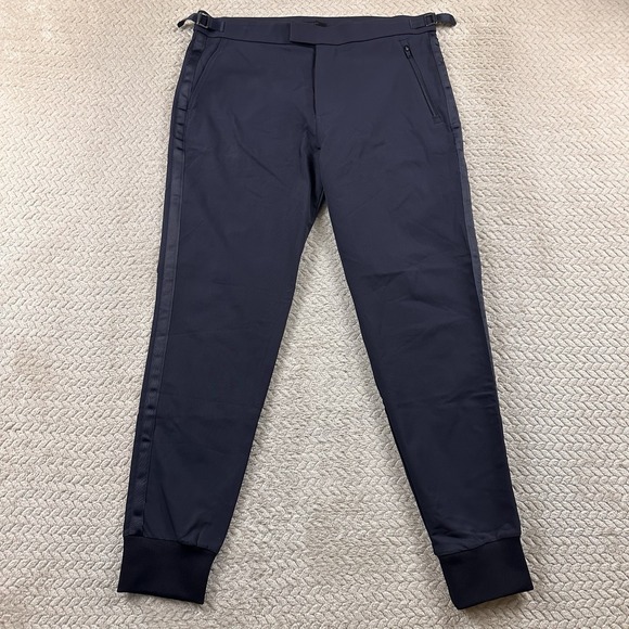 Greyson Other - GREYSON Rumson Jogger Pants Men 35 Navy Heavyweight Tailored Performance Golf